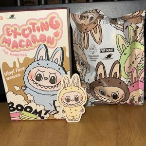 Exciting Macaron Labubu Soymilk